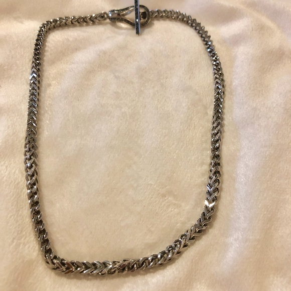 SWAROVSKI Necklace - Black Crystal Closure/Pendant - Picture 2 of 8